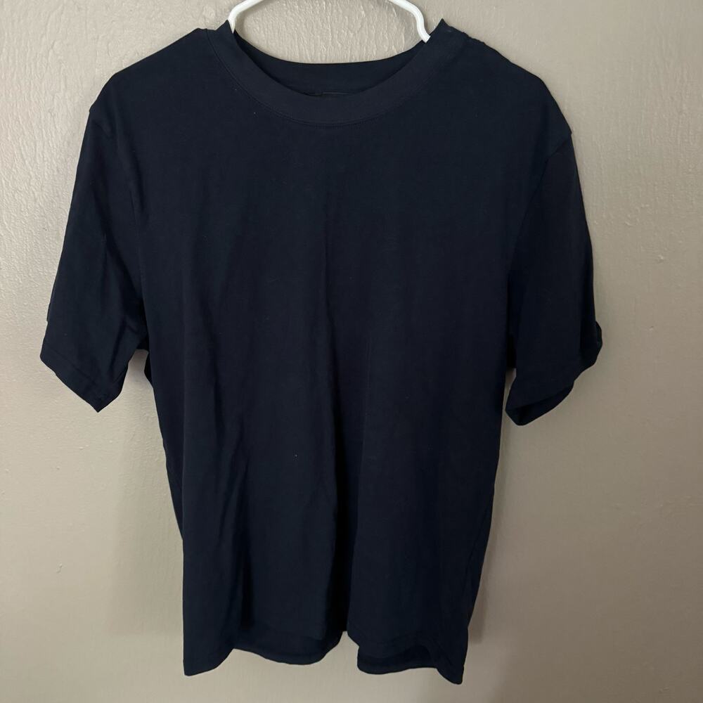 NAADAM Navy Blue Short Sleeve T-Shirt Size Medium casual comfort